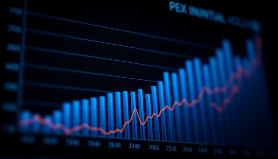 Crypto perp DEX competition chart showing transaction trends.