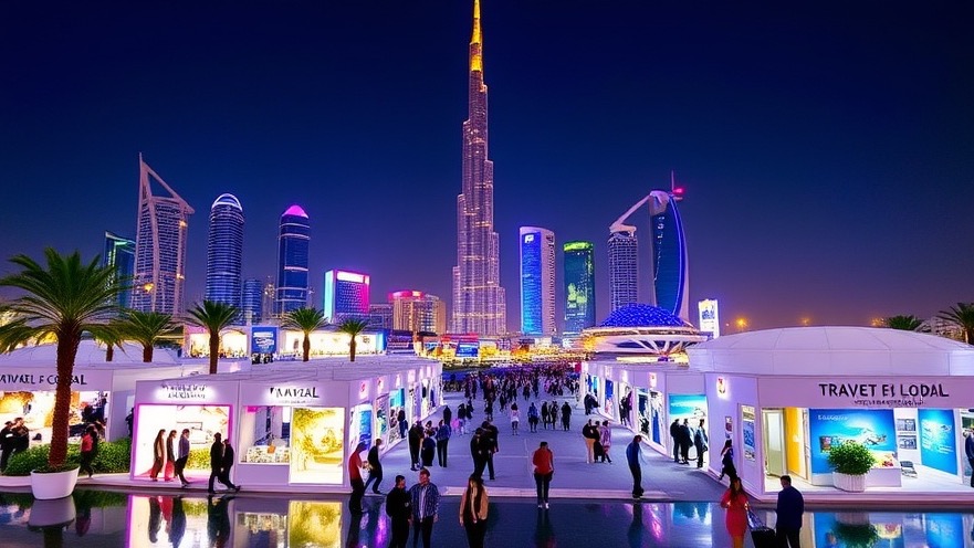 Travel Expo in Dubai showcasing vibrant cultural displays and innovative travel experiences.