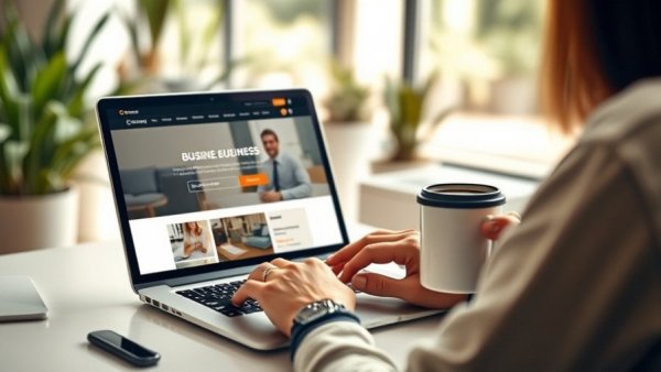 Weebly Free Plan Small Business Website displayed on a laptop.