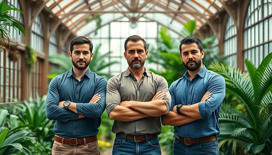 UK entrepreneurs in a greenhouse, symbolizing Amazon ads growth success.