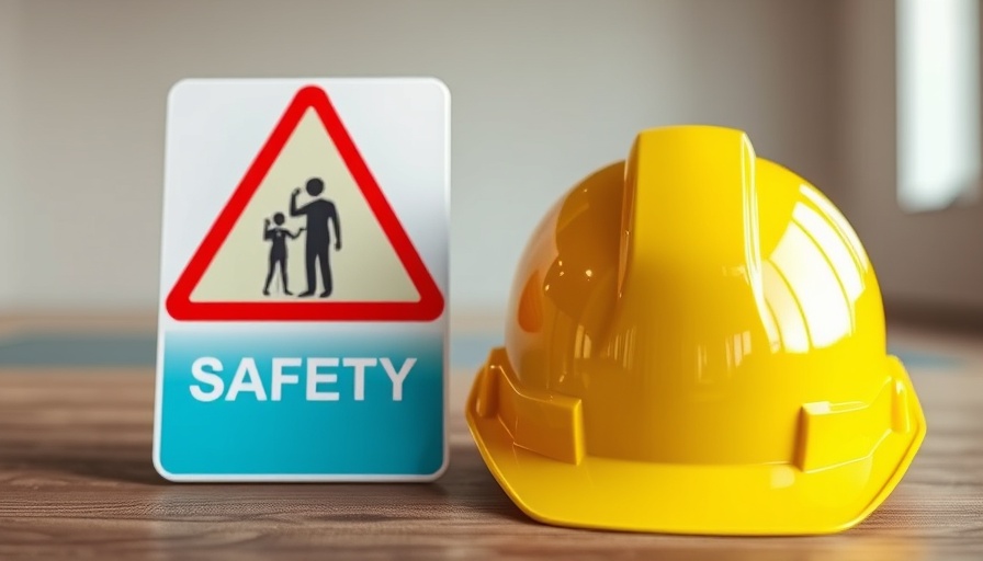 Yellow hard hat and workplace health sign symbolizing smarter workplace perks.