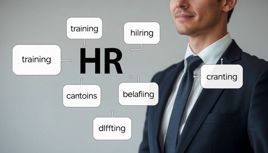 Illustrative HR workflow for small business software tools.