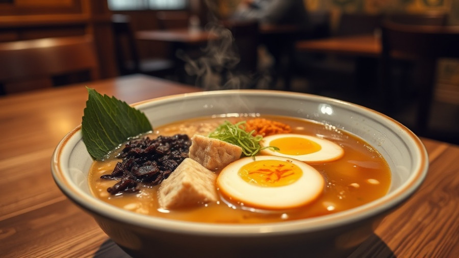 JINYA Ramen Bar Roswell ramen bowl with tofu and egg