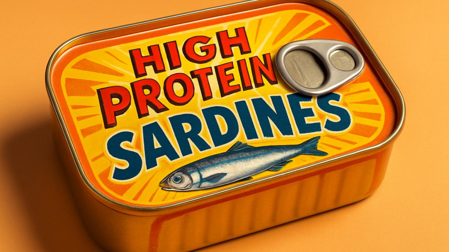 Sardine can promoting protein benefits for Muscle Loss and Sarcopenia Prevention.