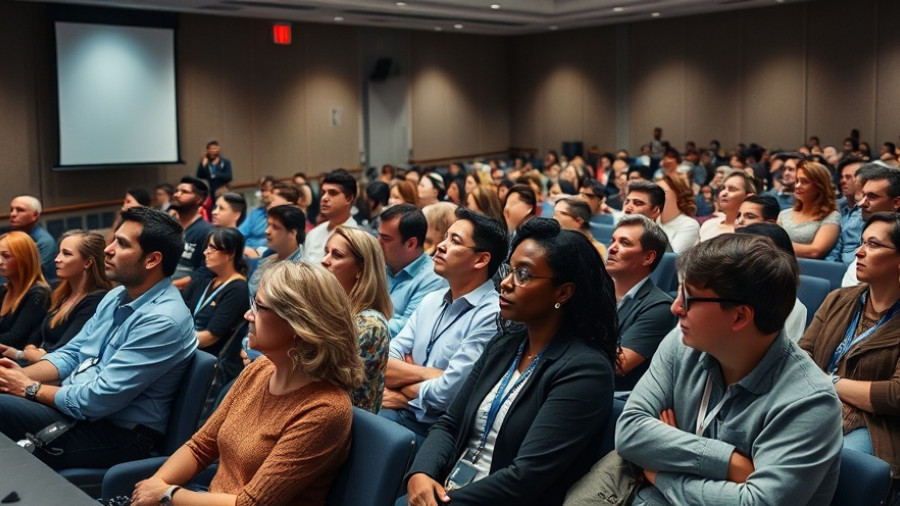 Diverse audience at Atlanta City Council elections panel.
