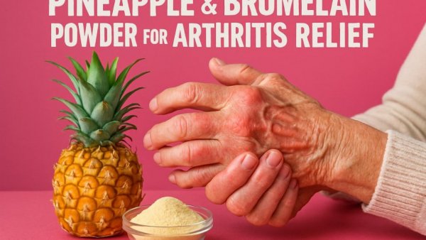 Reduce Arthritis Pain Naturally with bromelain and pineapple.