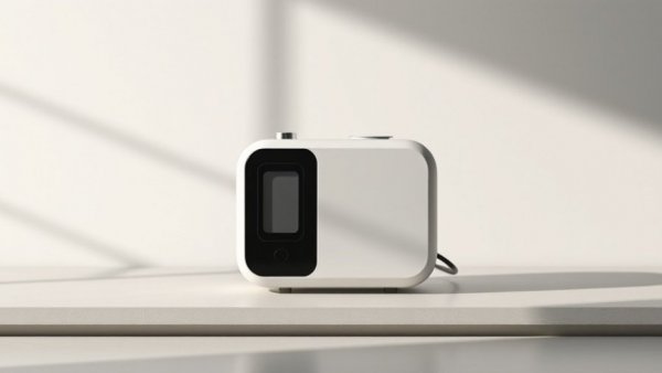 Sleek male organ pump in minimalist setting