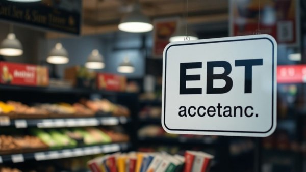USDA SNAP eligibility changes lawsuit: EBT sign on store window.
