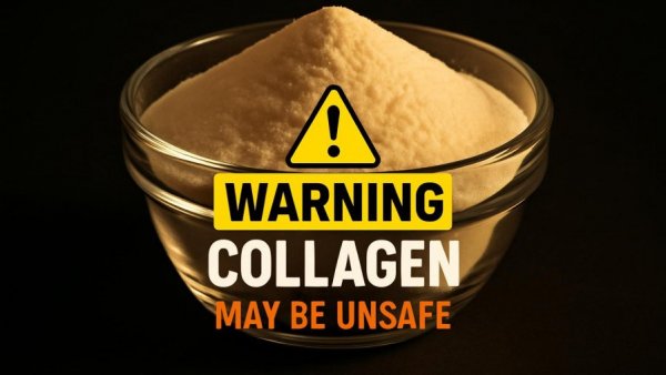 Maximize Collagen Effectiveness with proper use warning image, vivid text