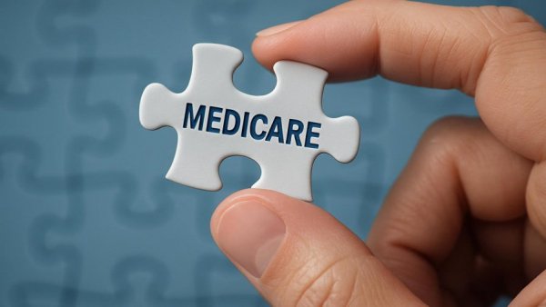 Medicare puzzle piece depicting Medicare Open Enrollment Choices.