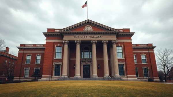 City hall building, Metro Atlanta runoff elections context.