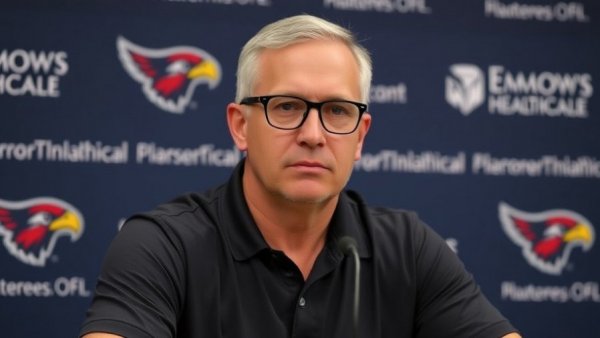 Hawks coach at press conference after loss to Nuggets.