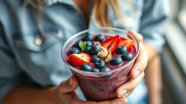 Colorful acai bowl with fruit and nuts, upcoming Atlanta restaurants.