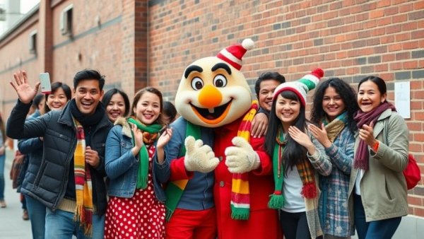 Jalon Walker Community Service Atlanta group gathering, smiling