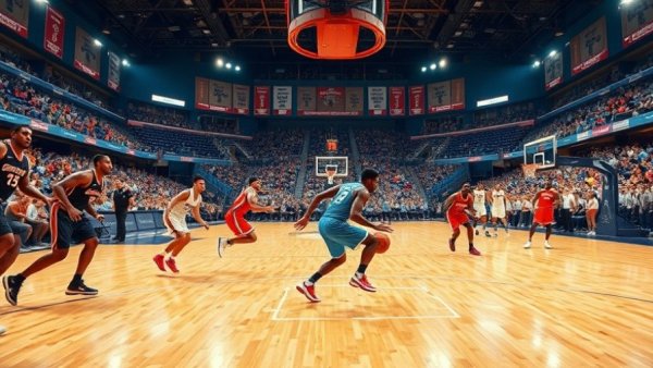 Trae Young returns to Hawks lineup in a vibrant basketball game.