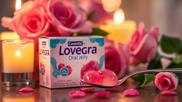 Lovegra Oral Jelly for Women advertisement with instructions.