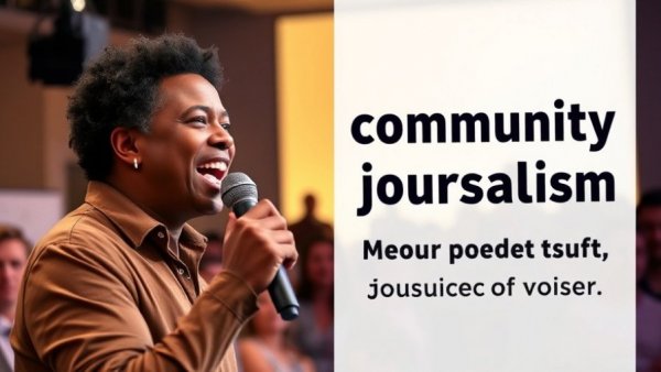 Community journalism Atlanta campaign graphic promoting trust and engagement.