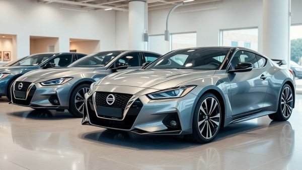 2026 Nissan Z Performance M/T and other model in modern showroom.