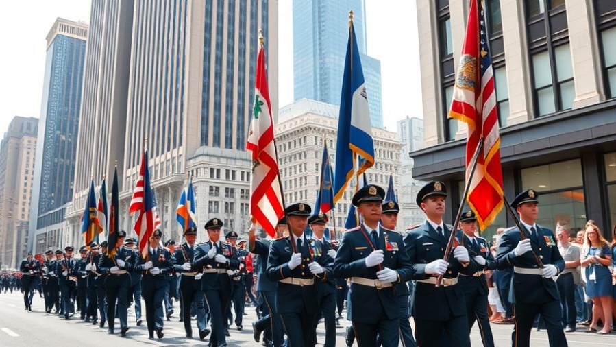 Female veterans recognition at Midtown Atlanta events during Veterans Day celebrations.