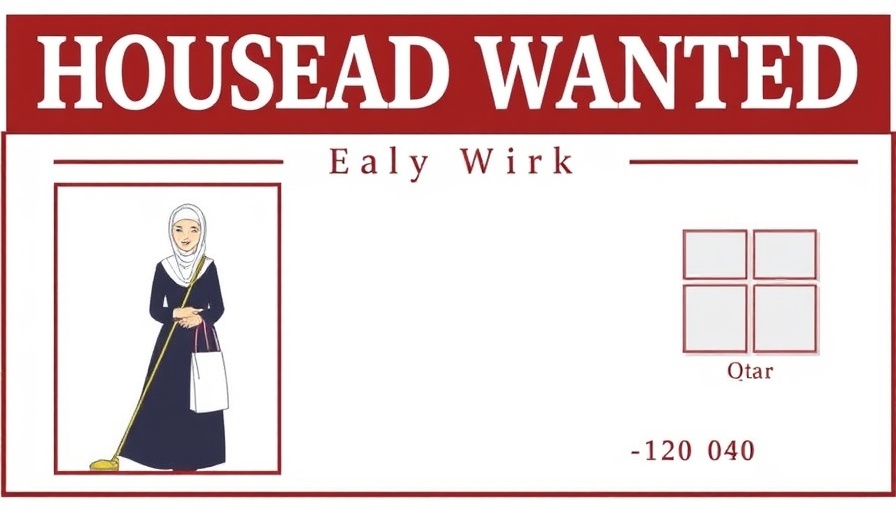 Housemaid Wanted in Qatar