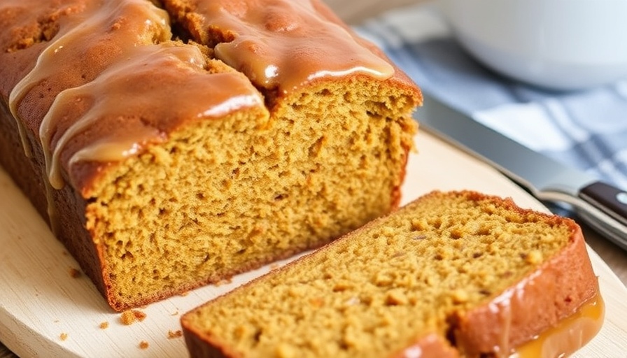 Maple Glazed Pumpkin Bread (With Almond Flour)