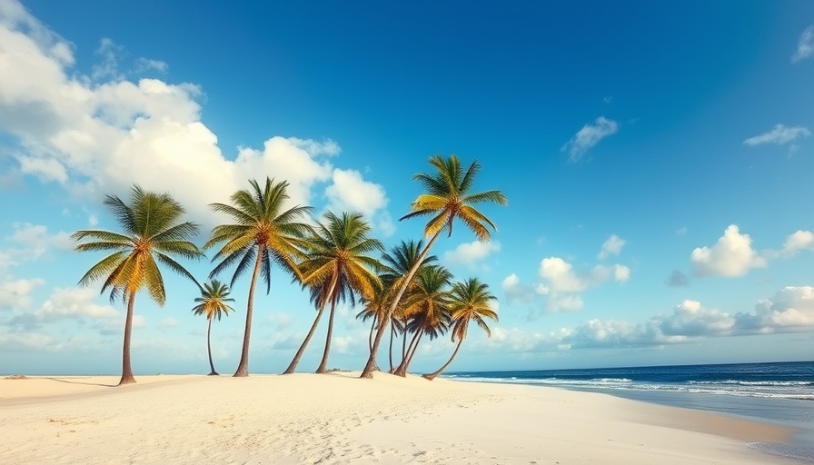 Serene beach scene illustrating small habits that make a difference.