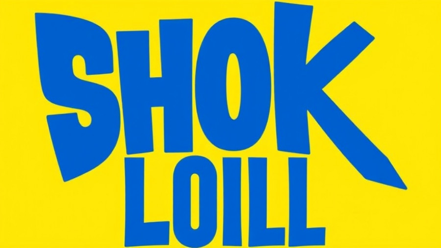 Bold blue wrestling news logo on yellow background