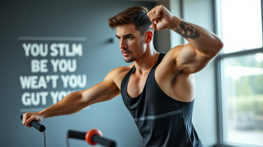 Pilates athlete focused on exercises in gym.