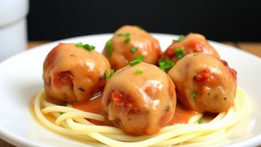 Marry Me Chicken Meatballs
