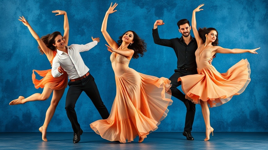 Swimmer Dancing With the Stars collage with dancers.