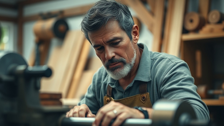 Family Handyman Creators Program: Artisan crafting with a lathe.