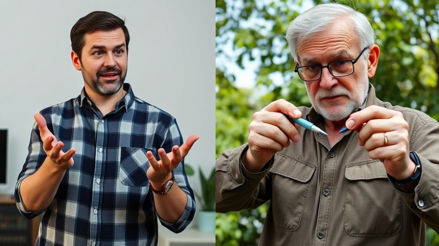 Men showing how to reuse zip ties indoors and outdoors.