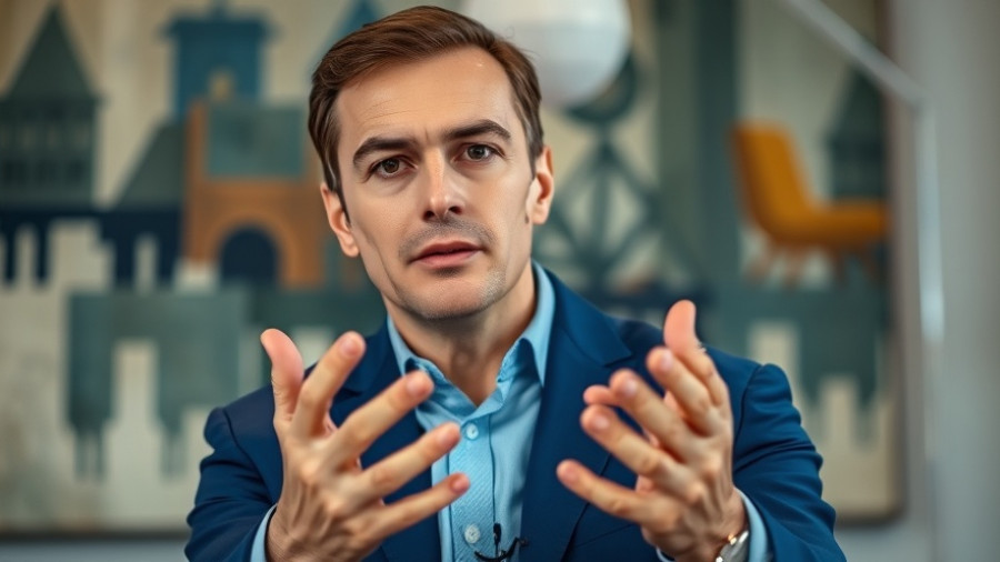 Man in blue suit giving a compelling speech, No Politicians Will Fight for You