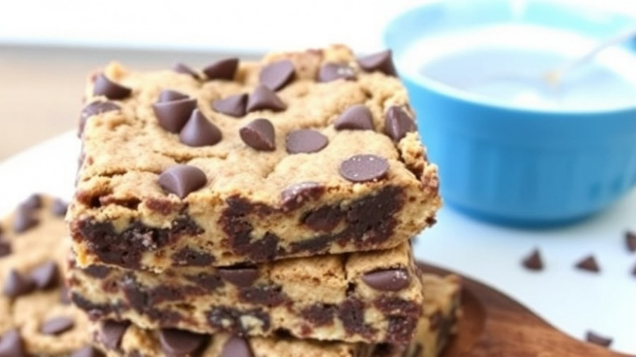 Homemade Chocolate Chip Protein Bars