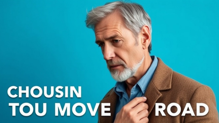 Choosing a Safe Haven Country for Relocation banner with thoughtful man in a blue setting.