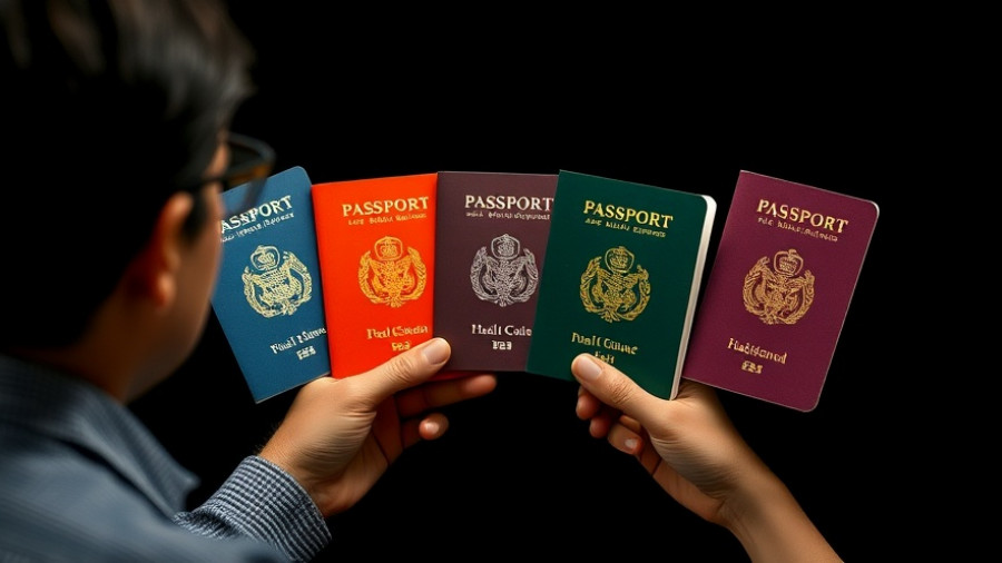 Discussion on easy residency and second passport options with five passports.