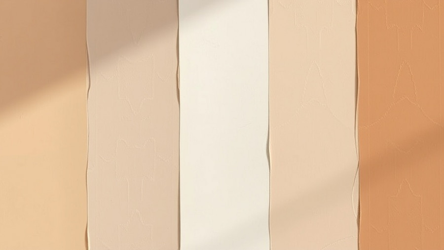 2026 paint color trends with muted earthy swatches.