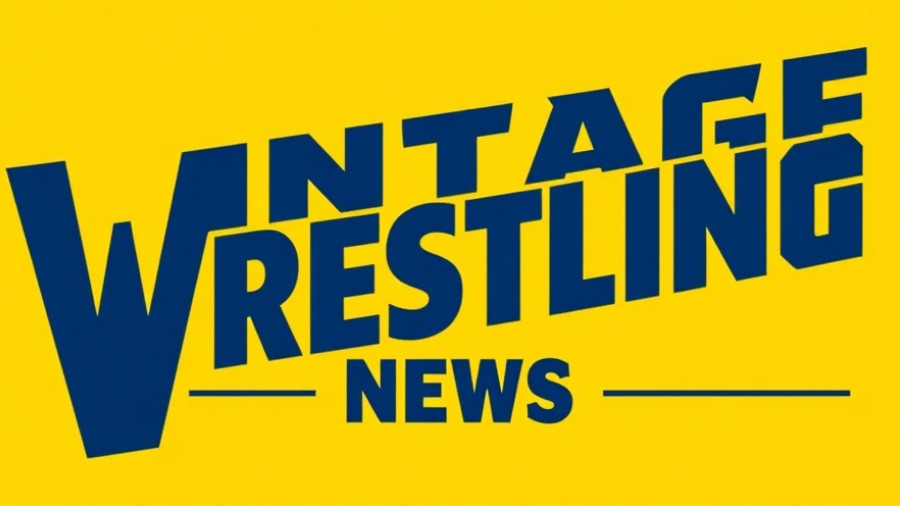Vintage Wrestling News logo on yellow background, Wrestling News Updates October 31 2025.