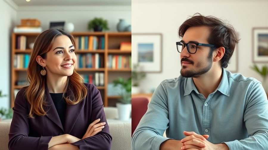 Virtual discussion on moving to Colorado, split-screen format.