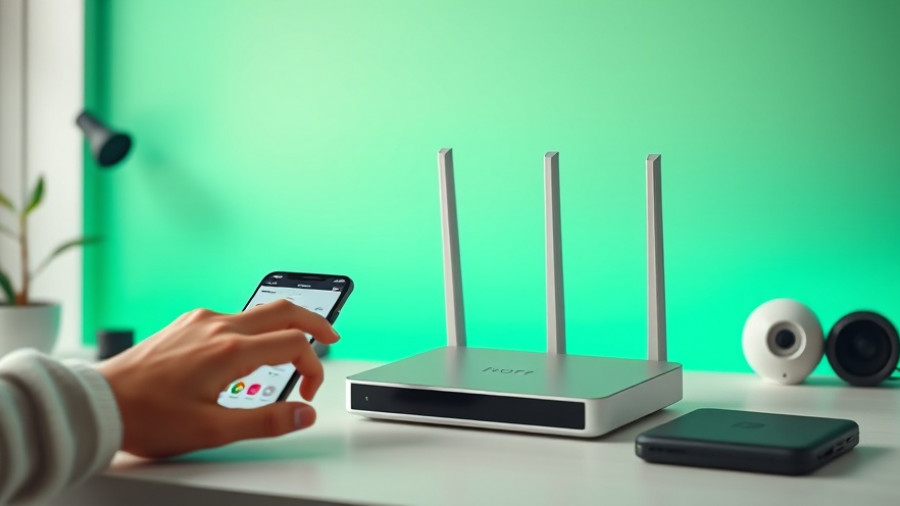 Affordable smart home upgrade with border router and app interface.