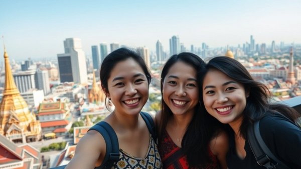Living in Bangkok on $1500 a Month: Enjoy the skyline and culture.