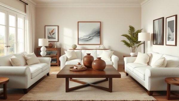 Cozy traditional interior design ideas in Raleigh NC living room setting.