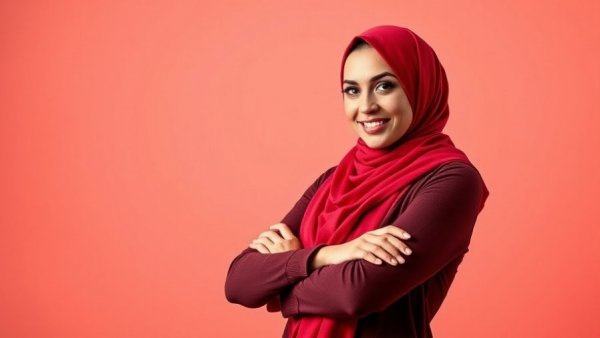 Confident woman promoting 'Set Healthy Boundaries' podcast.