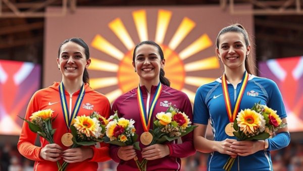 2025 South American Championships Results winners on podium.