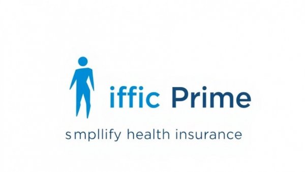 Pacific Prime logo, blue figure with text.