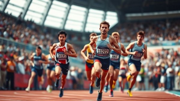 Jane Hedingren versus Doris Leminglay NCAA Championship athletes racing