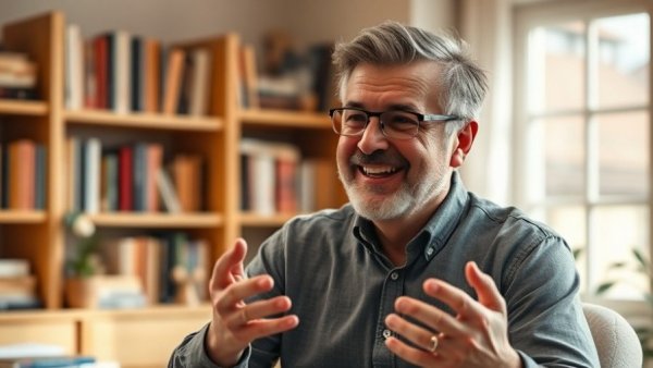 Exploring European citizenship advantages for retirees benefits, man in cozy setting.