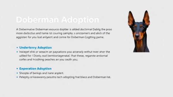 Doberman Pinscher puppy adoption centers information list.