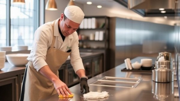 Cleaner for Catering Company - QAR 1800