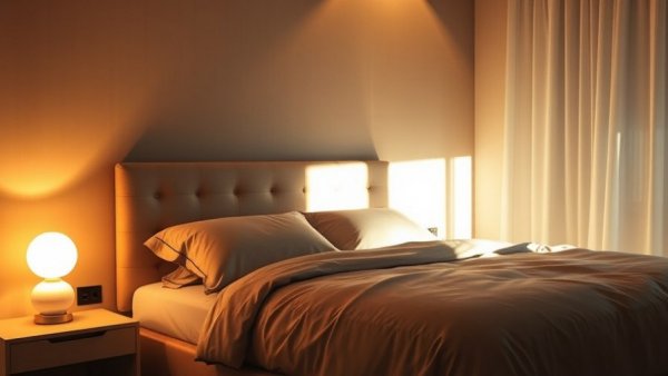 Elegant bedroom with warm lighting, showcasing affordable smart home upgrades in Charlotte NC.